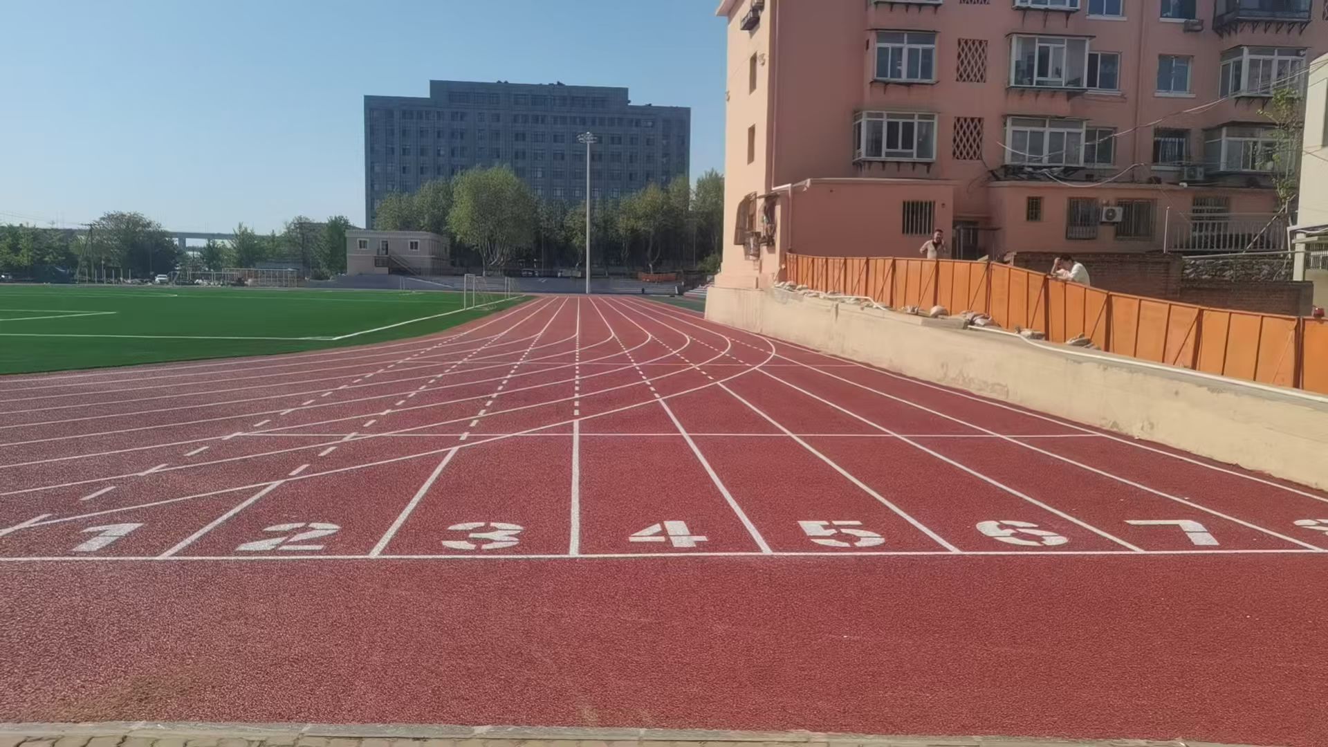 武威市彩色epdm颗粒健身步道 - 方案